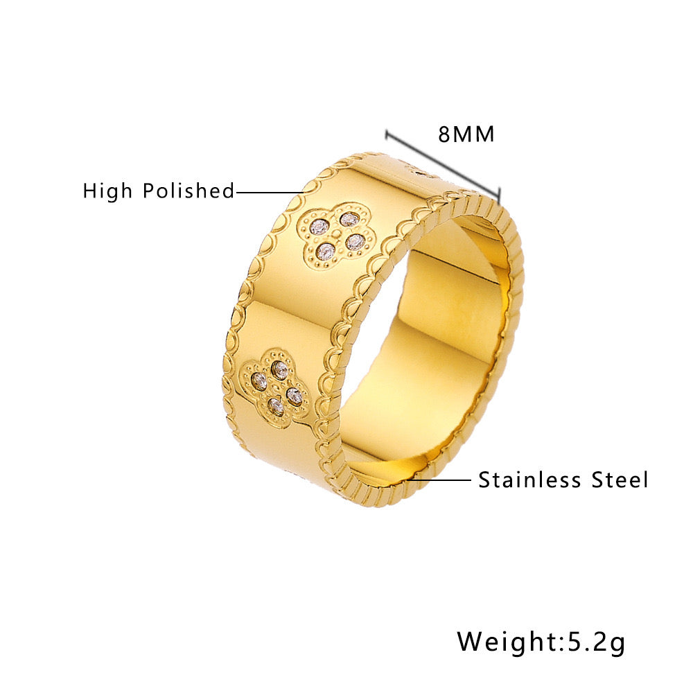 Bague Trèfle